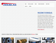 Tablet Screenshot of douglasmanufacturing.com